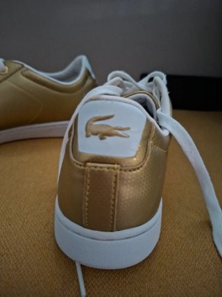 Zapatillas Lacoste Doradas Talla 39