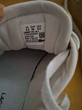 Zapatillas Lacoste Doradas Talla 39