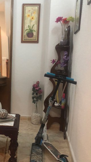 Rinconera de madera vintage