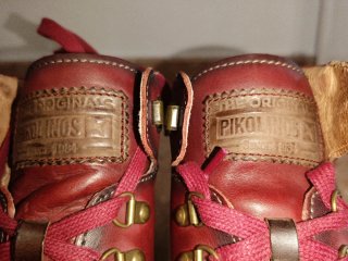 Botines Pikolinos Granate Mujer