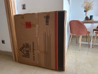 Mesa Comedor Redonda Madera y Metal