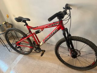 Bicicleta de Montaña Roja