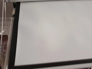 Pantalla Proyector Eléctrica Homecom