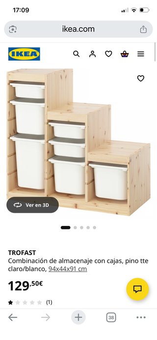 Mueble Almacenaje IKEA TROFAST