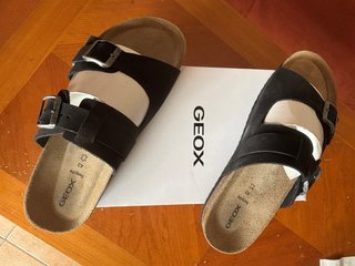 Sandalias Geox caballero negras  talla 43
