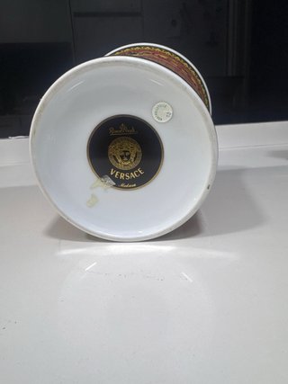 Jarrón Versace Rosenthal Medusa Rojo 17cm