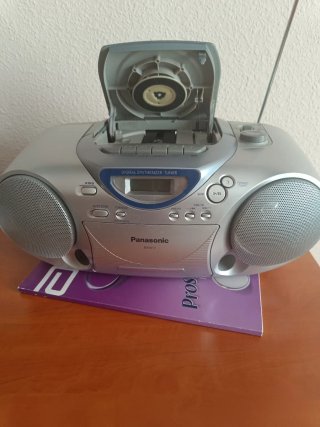 Radio CD Panasonic RX-D17 Plata