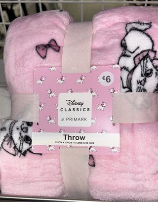 Coperta Disney Aristogatti Marie Rosa