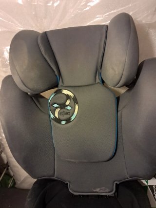 Silla coche niño negra