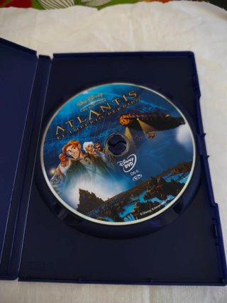 DVD Atlantis El Imperio Perdido Disney