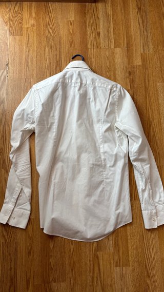 Camisa italiana blanca de vestir