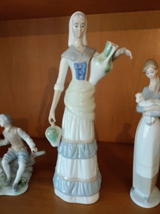 Figuras porcelana Lladró, Tendra y varias