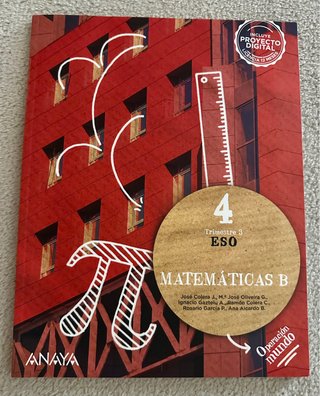 Matemáticas B. 4o de ESO
