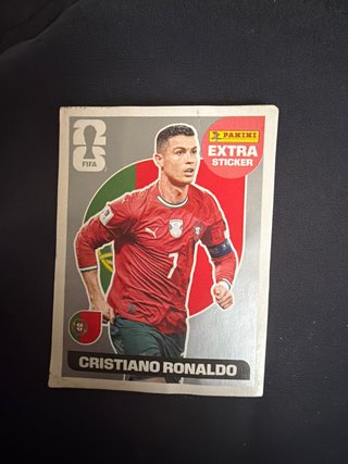 Cromo Cristiano Ronaldo Mundial 2026 Plata