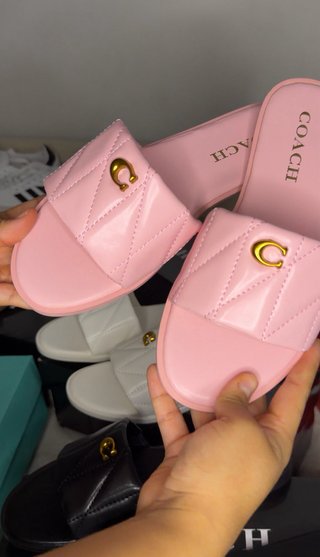 Sandalias Coach Rosadas