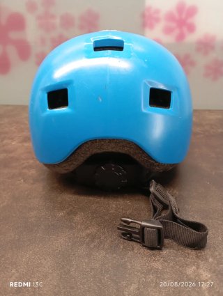 Casco infantil azul