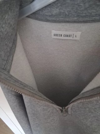Sudadera Gris GREEN COAST Talla L