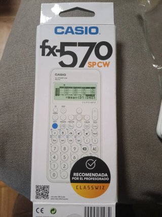 Calculadora Científica Casio FX-570SP CW