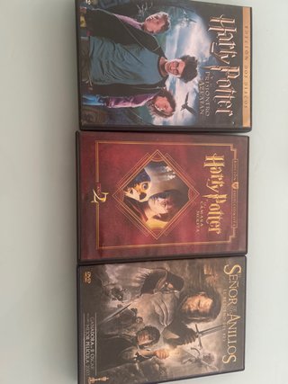 Pack 3 Harry Potter y El Señor de los Anillos