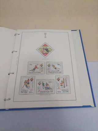 Raccolta francobolli Calcio e Mondiali