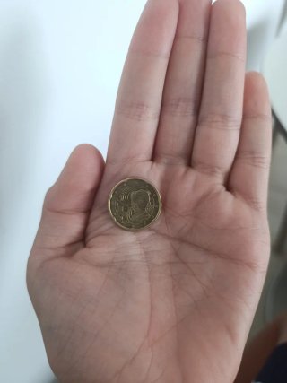 Moneda 20 céntimos Nikola Tesla 2023