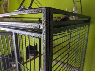Jaula Acero Loros 150x50x50