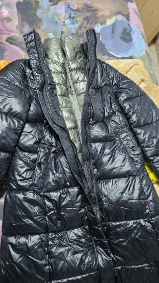 Chaqueta larga BSB negra