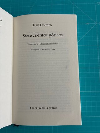 Siete cuentos góticos