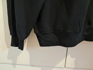 Sudadera Pull&Bear Negra Media Cremallera
