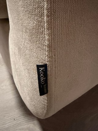 Sofá 3 plazas KOOKO Beige