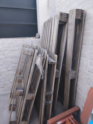 Dos set de cojines para palet, sofá y 5 palet