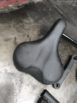 Lote componentes bicicleta: pedales, platos, manil