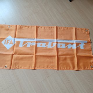 Bandeira Trabant IFA 180x45cm Tecido