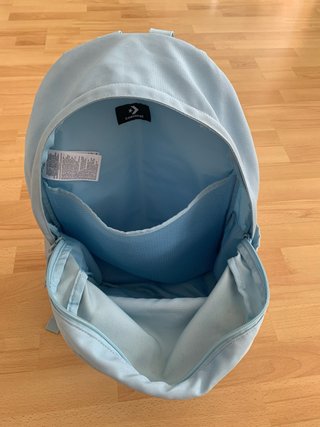 Mochila Converse azul claro