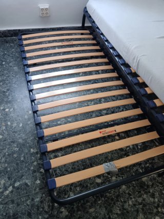 Bicama/Somier Canguro Metal y Madera