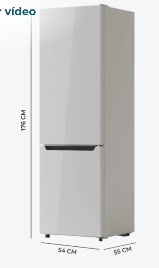 Frigorífico Cecotec Bolero CoolMarket 262