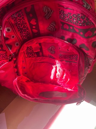 Mochila Totto Rosa Estampada