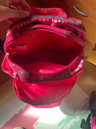 Mochila Totto Rosa Estampada
