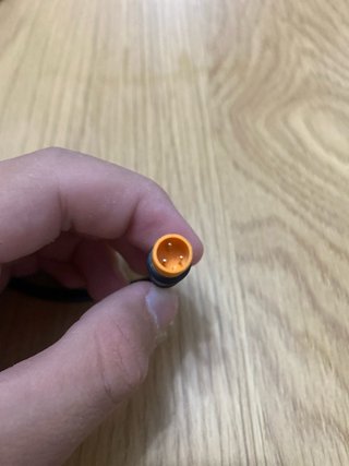 Llave contacto con voltímetro