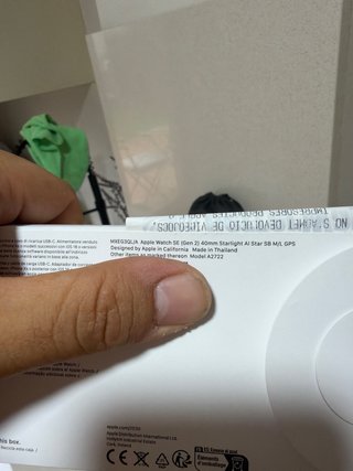 Apple Watch SE Plata/Blanco