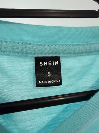 Camiseta Shein Menta Talla S