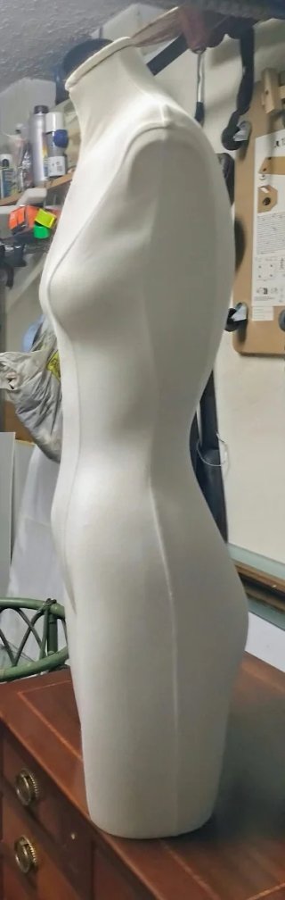 Maniquí de sobremesa blanco