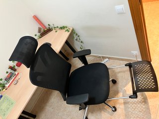 Silla Gaming/Oficina Ergonómica Negra
