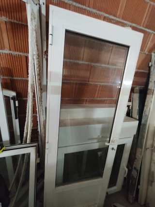 Puerta Balconera Blanca 70x180