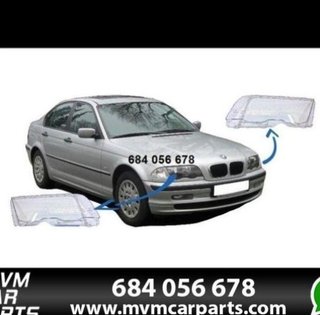 Tulipas cristal de faros BMW Serie 3 E46 Sedan y T