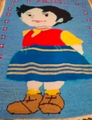 Alfombra Heidi Tejida a Mano