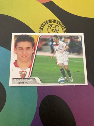 Cromo Jesús Navas Sevilla F.C.