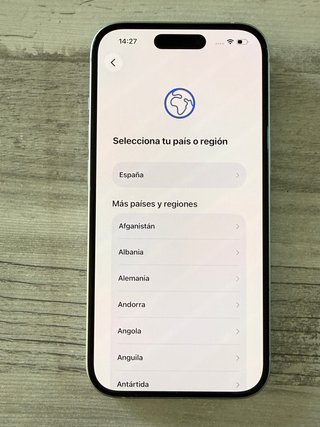iPhone 15 128GB Blanco Para Piezas facturada