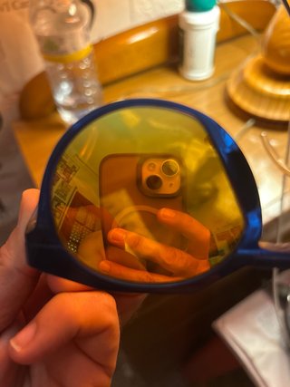 Oakley HSTN Mbappe Gafas de Sol Azules y Doradas