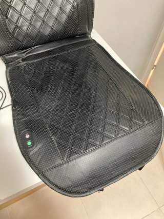 Funda asiento coche calefactable